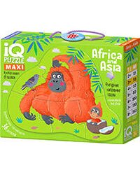 IQ Пазл Напольный  Африка и Азия (Africa & Azia) 3+