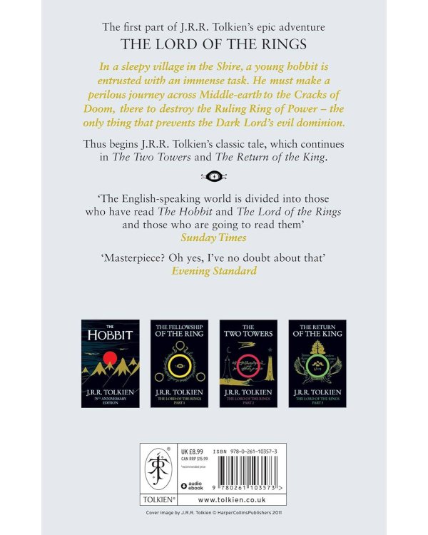 Дополнительное изображение книги «The Fellowship Of The Ring (Tolkien J.R.R.) Братство кольца. Книга 1 (Д.Р.Р Толкин) /Книги на английском языке»