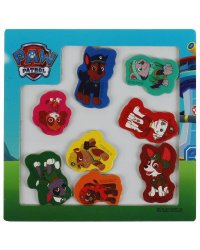 Игрушка деревянная Щенячий Патруль доска магнитная 15*15 Буратино в кор.200шт
