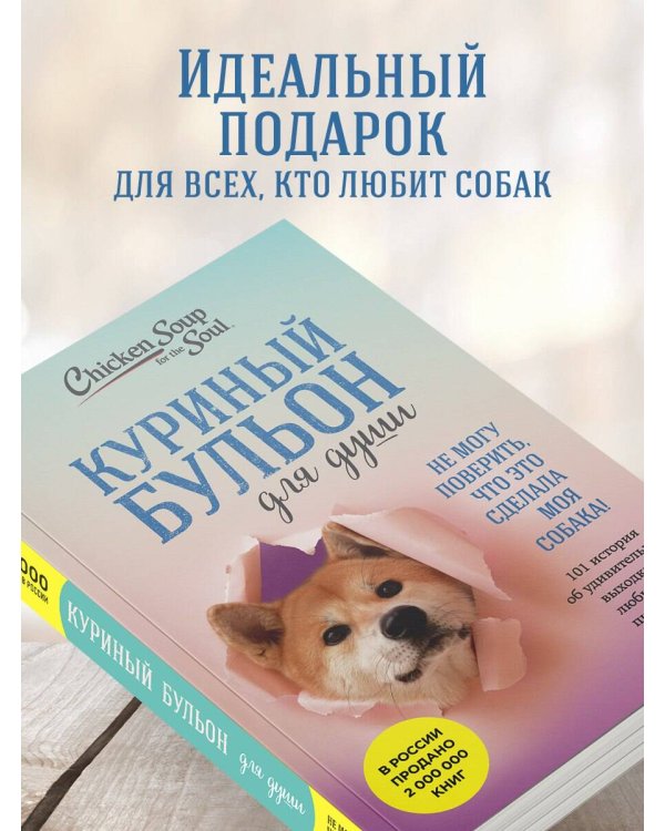 Куриный бульон для души. Не могу поверить, что это сделала моя собака! 101 история об удивительных выходках любимых питомцев