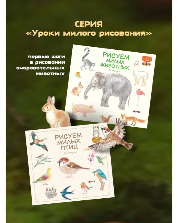 Рисуем милых птиц