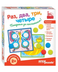 Развивающая игра "Раз, два, три, четыре" (IQ step)
артикул: 89823