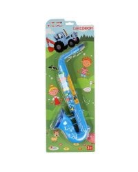 Саксофон Синий ТРАКТОР блист.51*19*8см ИГРАЕМ ВМЕСТЕ в кор.24шт