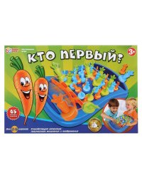 Настольная игра "Кто первый" в кор. "УМНЫЕ ИГРЫ" в кор.2*24шт