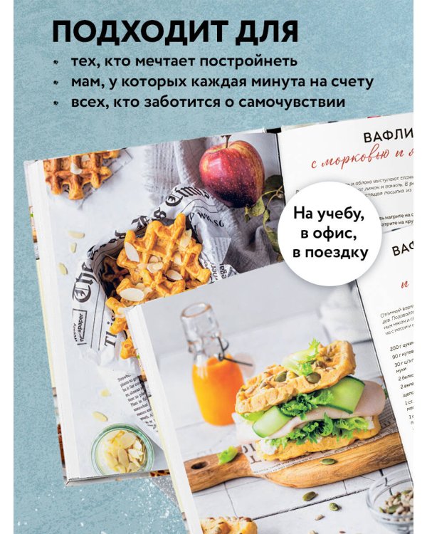 ПП-вафли на каждый день и случай. Более 30 рецептов