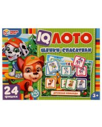 IQ-лото. Щенки-спасатели.  138х189х32 мм. Умные игры. в кор.24шт