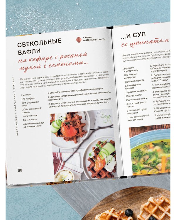 ПП-вафли на каждый день и случай. Более 30 рецептов