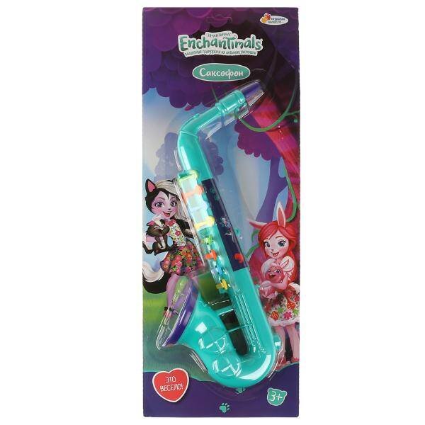 МУЗЫКАЛЬНЫЕ ИГРУШКИ (Умка) Саксофон ЭНЧАНТИМАЛС блист.51*19*8см ИГРАЕМ ВМЕСТЕ в кор.24шт