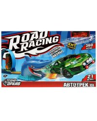 Автотрек акула, кор.44,7*29*7,8см ТЕХНОДРАЙВ в кор.2*18шт