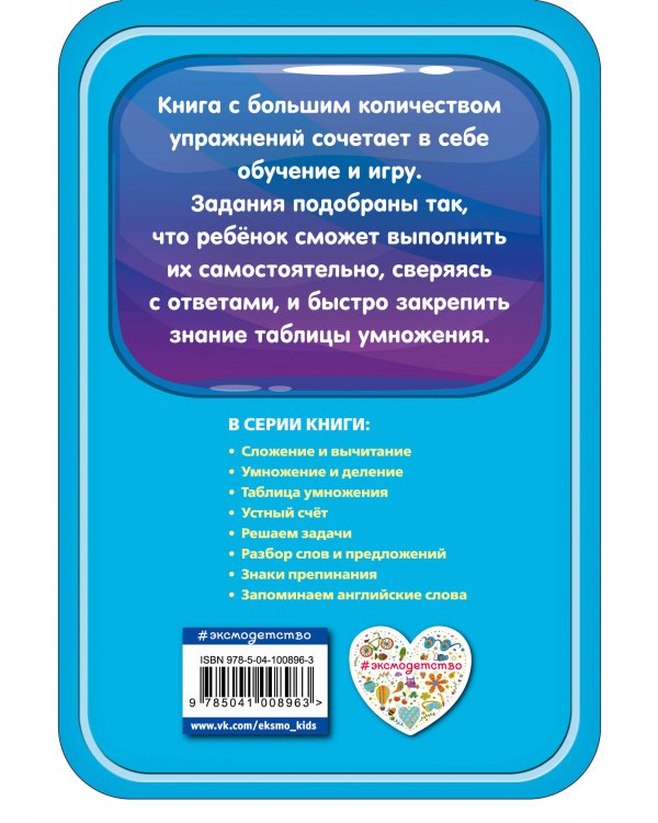 Таблица умножения