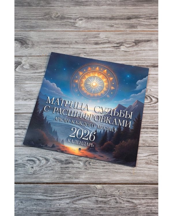 Матрица судьбы с расшифровками. Аркан каждого месяца. Календарь 2026