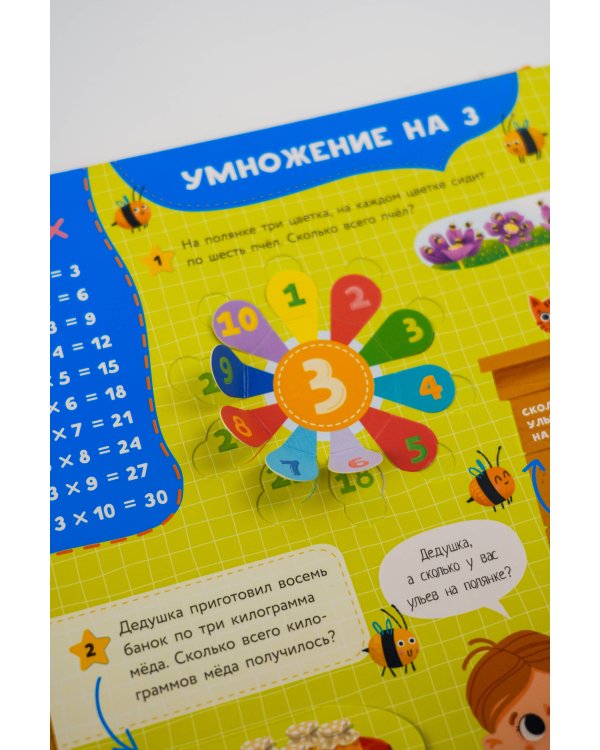 Таблица умножения. Энциклопедия с окошками