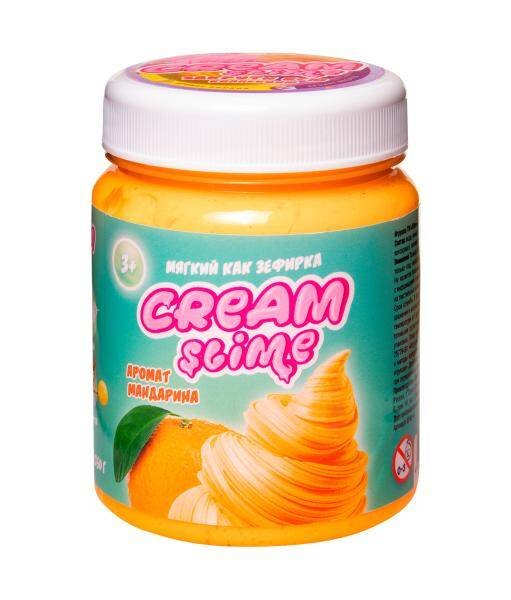Вне серии (Волшебный мир) Cream-Slime с ароматом мандарина, 250 г