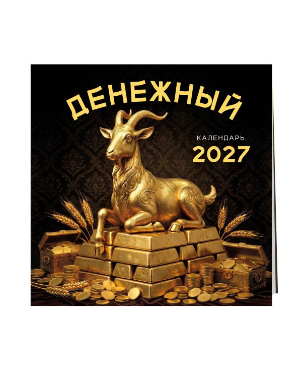 Денежный календарь 2027. Календарь настенный на 2027 год (300х300)