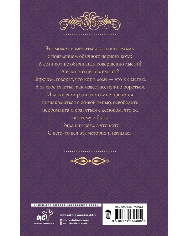 Ведьма, тень и черный кот