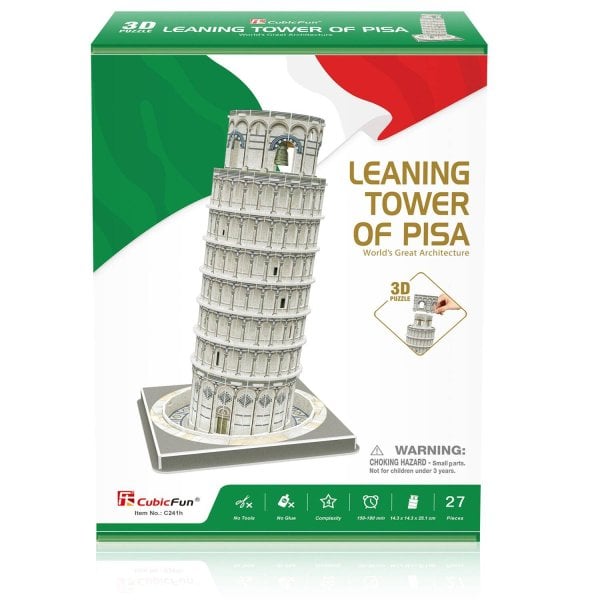 3D пазл Пизанская башня, 27 деталей