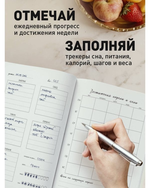 Дневник питания и тренировок. 12 недель на пути к себе (клубника)