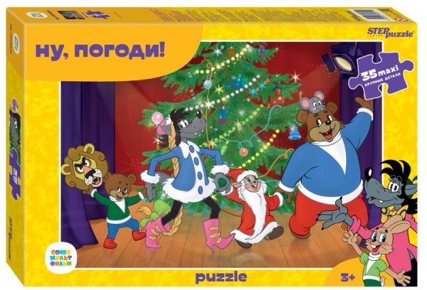 maxi 35 (STEPpazzle) Мозаика "puzzle" 35 MAXI "Ну, погоди! (new 1)" (С/м)