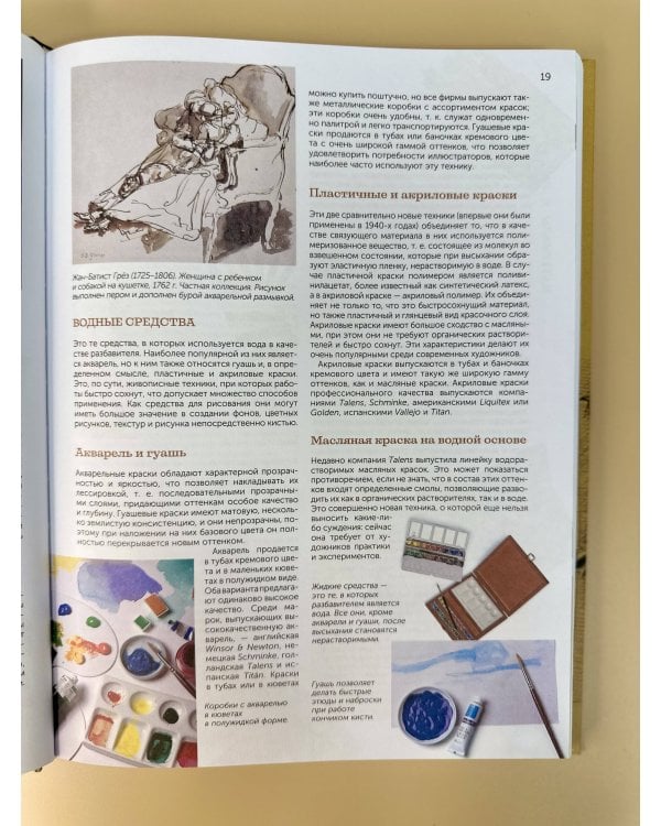 Техники рисования. Графит, цветные карандаши, уголь, пастель, тушь, сангина, восковые мелки, фломастеры и др.
