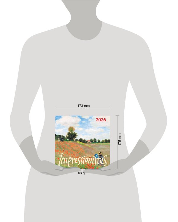 Импрессионисты. Календарь настенный на 2026 год (170х170)