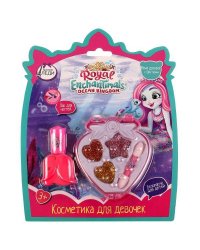 Косметика ДЛЯ ДЕВОЧЕК ЭНЧАНТИМАЛС тени для век с блестками, лак для ногтей МИЛАЯ ЛЕДИ в кор.2*240шт