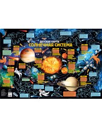 Детская карта. Солнечная система