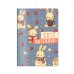 Cute Bunny Notebook (А6, 32 л., дизайнерская бумага)
