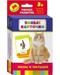 Мамы и малыши (Разв. карточки 3+)
