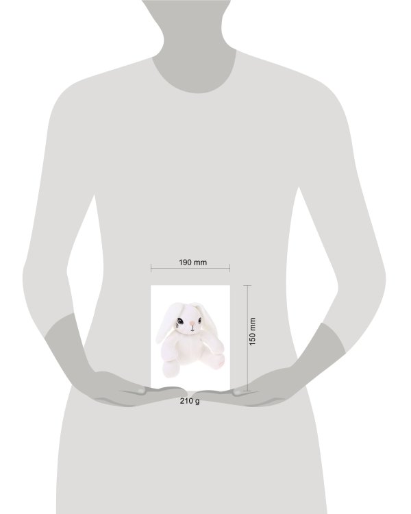 Зайка  функциональный "Ушки хлопушки" 23см