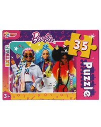 Барби. Макси-пазлы  в коробке. Пазл 35 деталей. Умные игры в кор.24шт