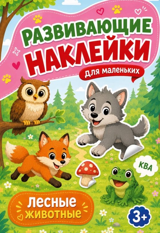 Обложка книги «Лесные животные» — Дмитриева Валентина Геннадьевна, ISBN 9785171897192