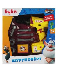 Шуруповерт БУБА кор.25,5*27*6,5см ИГРАЕМ ВМЕСТЕ в кор.2*30шт
