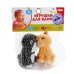 ИГРУШКИ ДЛЯ ВАННОЙ "ИГРАЕМ ВМЕСТЕ" ЩЕНОК+КОТ В СЕТКЕ (РУСС. УП.) в кор.2*50шт