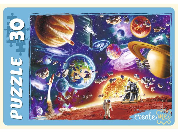 03. МАКСИ-ПАЗЛЫ 30 элементов (Рыжий Кот) МАКСИ-ПАЗЛЫ 30 элементов. Космос №6 (Арт. ПУ30-1110)