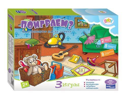 Напольный пазл (STEPpazzle) Напольное пазл - лото "Поиграем?"