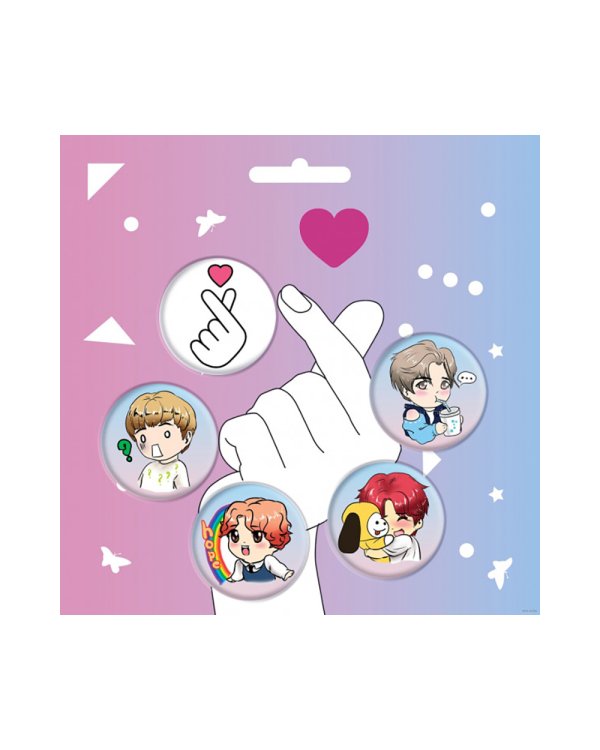 Набор значков "K-POP" (оф.2)