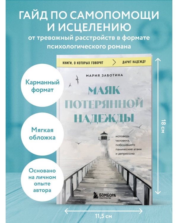 Маяк потерянной надежды. Исповедь человека, победившего панические атаки и депрессию