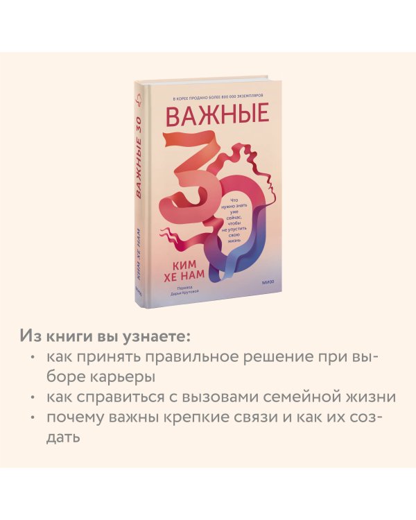Важные 30. Что нужно знать уже сейчас, чтобы не упустить свою жизнь
