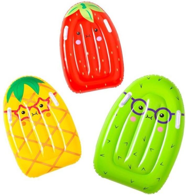 04. Жилеты, доски (Рыжий Кот) Надувная доска для плавания Buddy 84 см x 56 см Bestway (Арт. 42049)