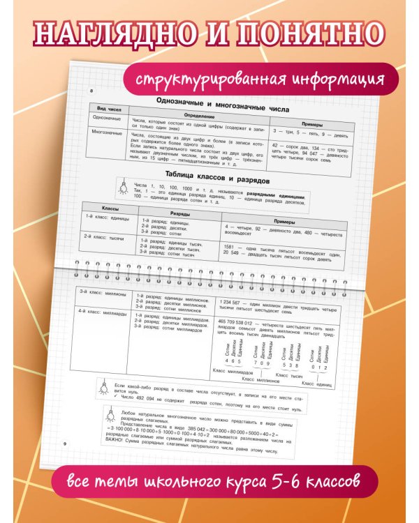 Дополнительное изображение книги «Математика: 5-6 классы»