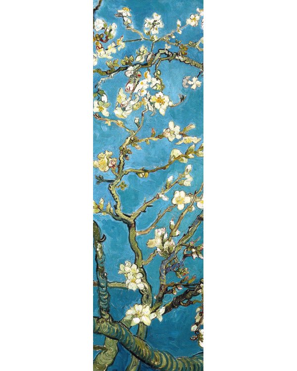 Закладка с резинкой. Ван Гог. Цветущие ветки миндаля (Арте)