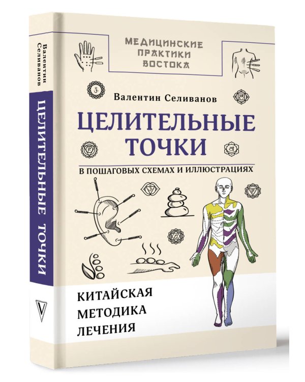 Целительные точки в пошаговых схемах и иллюстрациях. Китайская методика