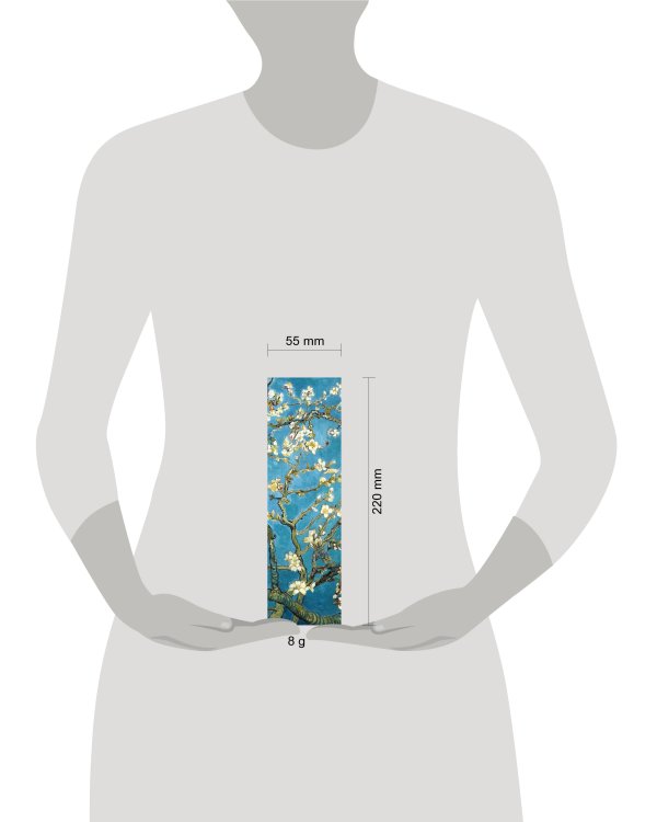 Закладка с резинкой. Ван Гог. Цветущие ветки миндаля (Арте)