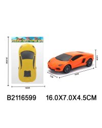 Машинка инерционная "Гоночный автомобиль-1"(16см,цвет микс)(1:28,в пакете) ( Арт. 2116599)