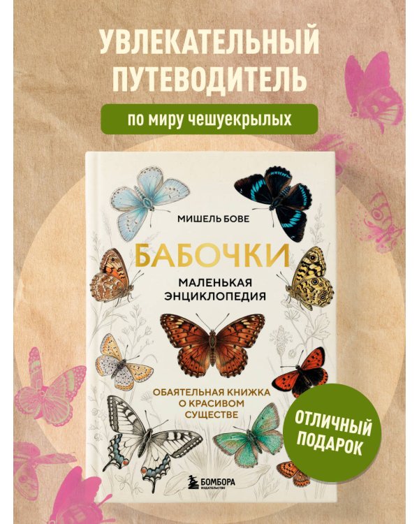 Дополнительное изображение книги «Бабочки! Маленькая энциклопедия. Обаятельная книжка о красивом существе»