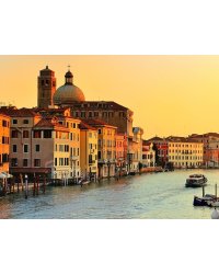 Алмаз мозаика (клас.) 30х40см,с подр.,с полн.заполн.(цв.)Спокойная Венеция на закате(Арт.AC34012)
