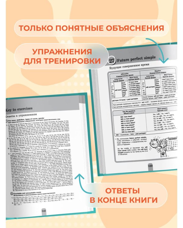 Полный курс английской грамматики для учащихся средней школы. 5-9 классы