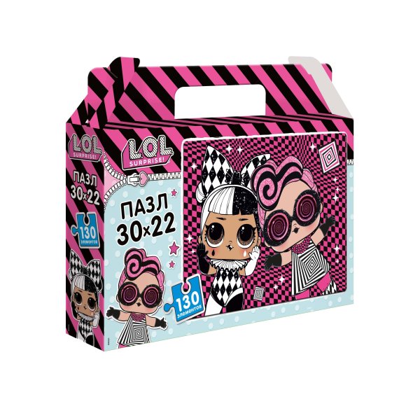 Пазл 160 эл (Премьера Паблишинг) L.O.L. Пазл 130 элементов.Lights Glitter