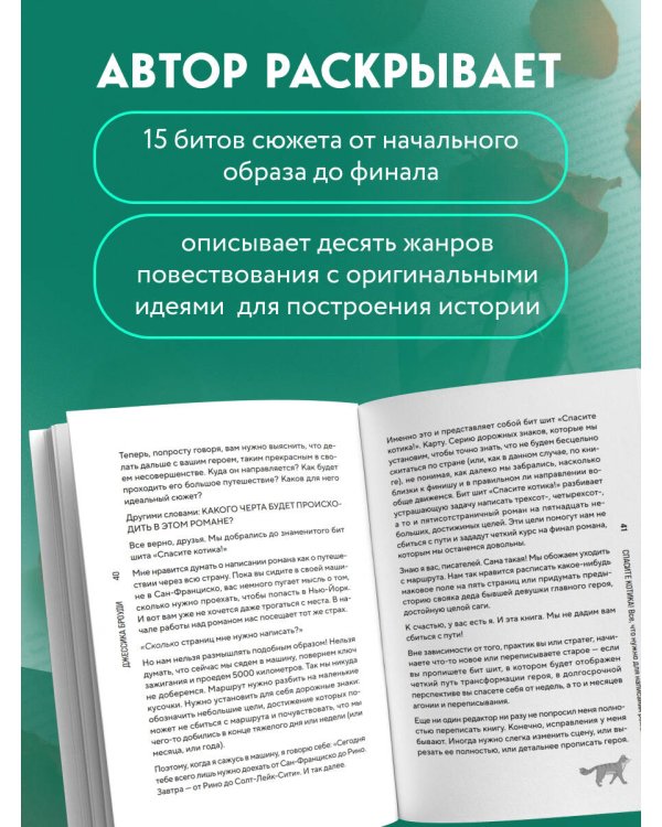 Дополнительное изображение книги «Спасите котика! Всё, что нужно для написания романа»