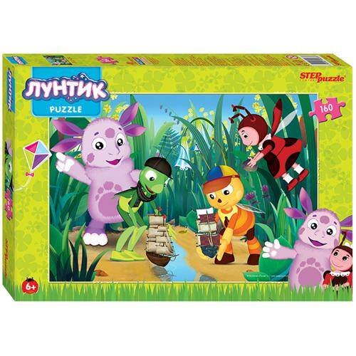 160 (STEPpazzle) Пазл 160 эл. "Лунтик" (Мельница)